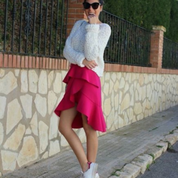 Zara Frilled Skirt